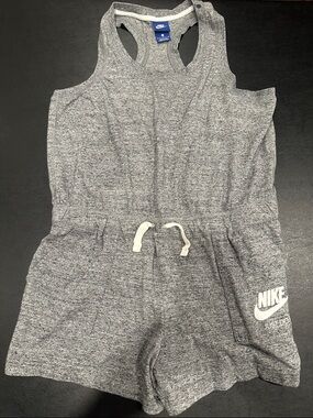 Nike Heather Gray Wimens’ Racerback Romper